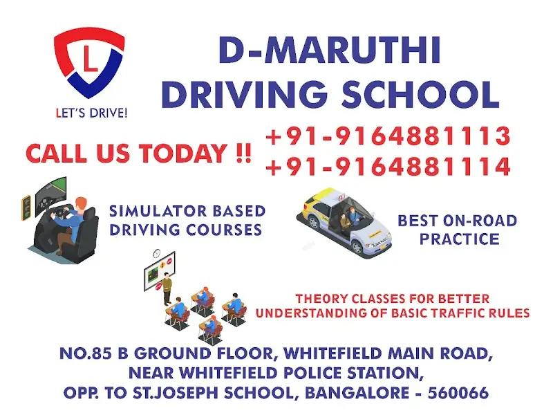 DMARUTHI DRIVING SCHOOL WHITEFIELD - Driving School in Bengaluru